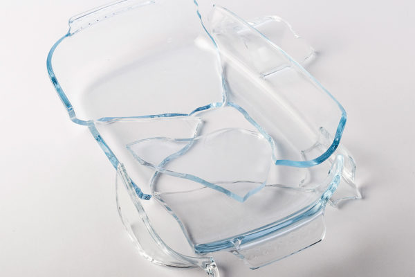 Pyrex rotto
